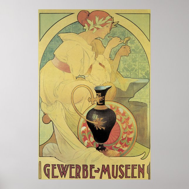 Poster G Abegg Gewerbe Musee (Frente)