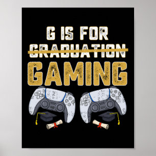 Poster G É Para Jogo De Graduação De Escola Ki