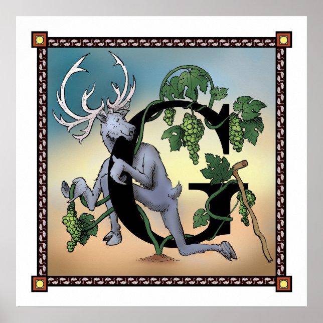 Poster G is for Gallant (Frente)