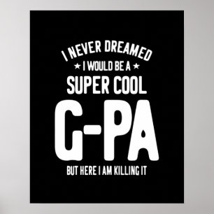 Poster G-Pa super Legal Presente do avô