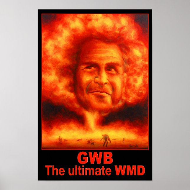 Poster G W Bush - ADM (Frente)