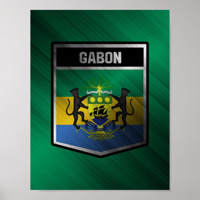 Poster Gabão (Frente)