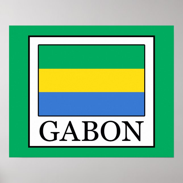 Poster Gabão (Frente)