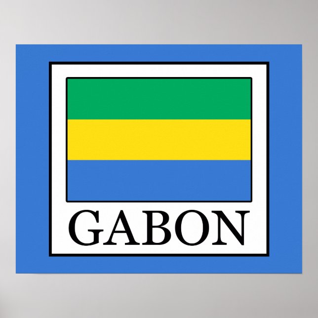 Poster Gabon (Frente)