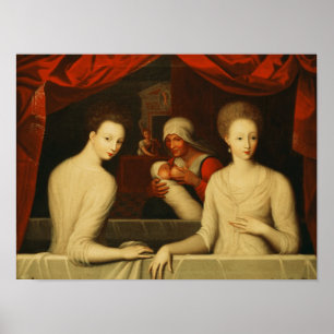 Poster Gabrielle d'Estures e sua irmã