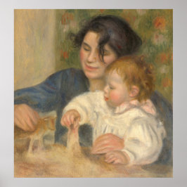 Poster Gabrielle e Jean (por Pierre-Auguste Renoir)