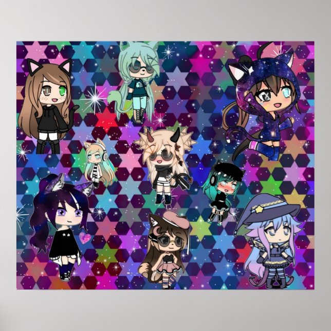Poster Gacha Life Girl (Frente)