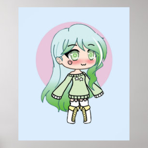 Poster Gacha Series Girl Riley