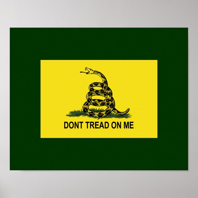 Poster Gadsden Flag Dont Tread On Me (Frente)