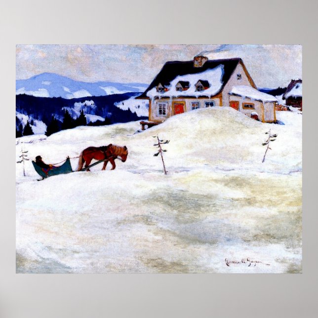 Poster Gagnon - A Laurentian Homestead, (Frente)