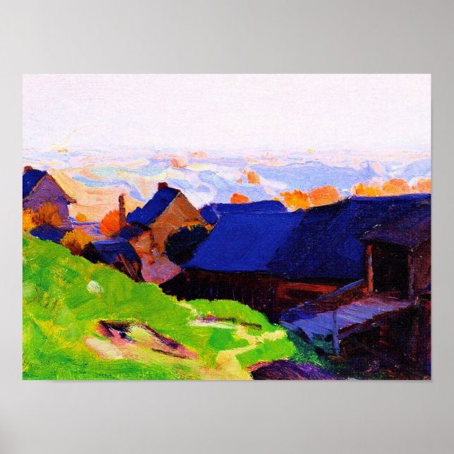 Poster Gagnon - Farmstead Baie-Santo-Paul (Frente)