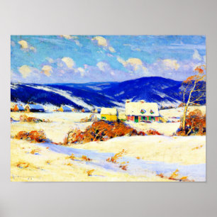 Poster Gagnon - In the Laurentians Winter (1)
