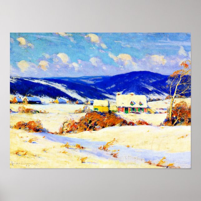 Poster Gagnon - In the Laurentians Winter (1) (Frente)
