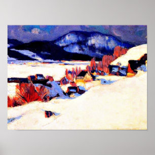 Poster Gagnon - Rang Santo-Laurent Baie-Santo-Paul