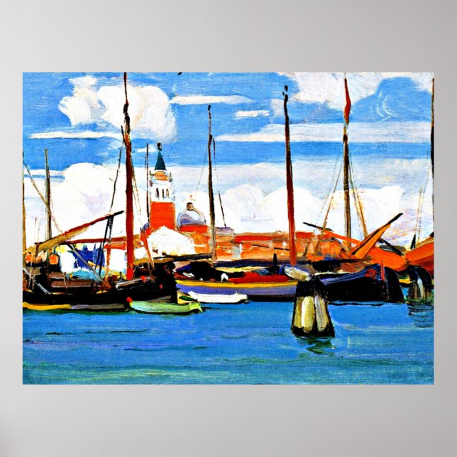 Poster Gagnon - San Giorgio Maggiore da Giudecca (Frente)