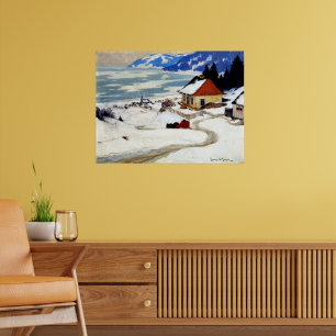 Poster Gagnon - The Red Sleigh