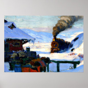 Pôster Gagnon - The Train, Baie-Santo-Paul
