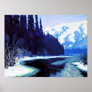 Poster Gagnon - Um Fluxo Silencioso do Norte
