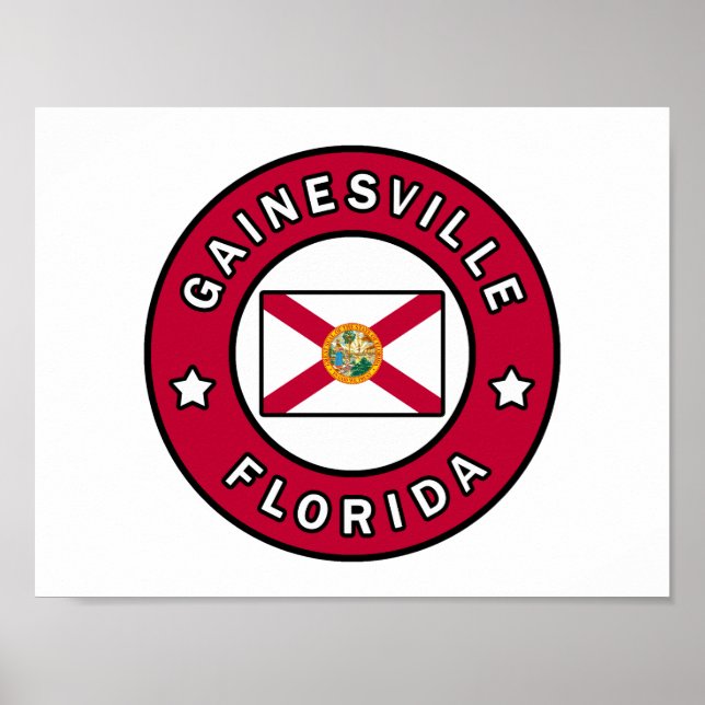Poster Gainesville Florida (Frente)