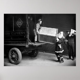 Pôster Gajo assustador do Natal, 1920