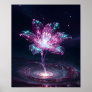 Poster Galactic Bloom