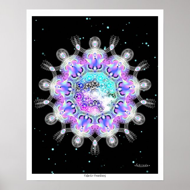 Poster Galactic Guardians (Frente)