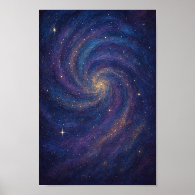 Poster Galactic Swirl (Frente)