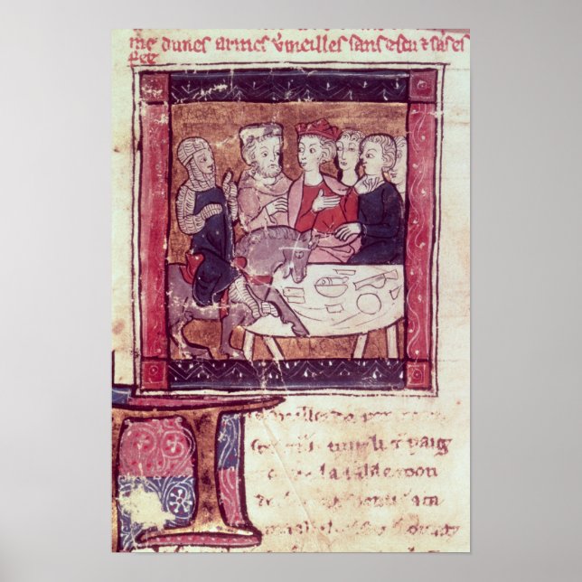 Pôster Galahad vem a Arthur (Frente)