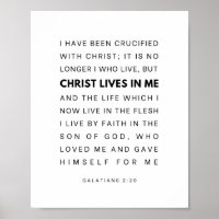 Gálatas 2:20 Cristo vive em mim