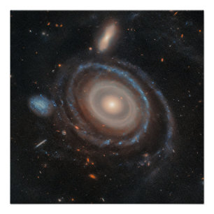 Pôster Galáxia Bullseye do Telescópio Espacial Hubble