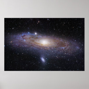 Pôster Galáxia do Andromeda