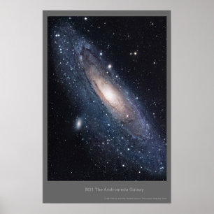 Pôster Galáxia do Andromeda M31