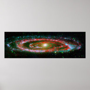 Pôster Galáxia do Andromeda - poster/impressão do espa