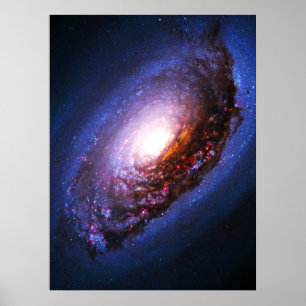 Pôster Galáxia do olho roxo - 64 mais messier (M64)
