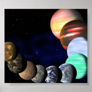 PÔSTER GALÁXIA DO PLANETA