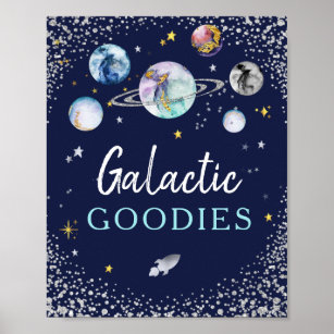 Poster Galáxia Espacial Galáxia Galáxia Aniversário Poste