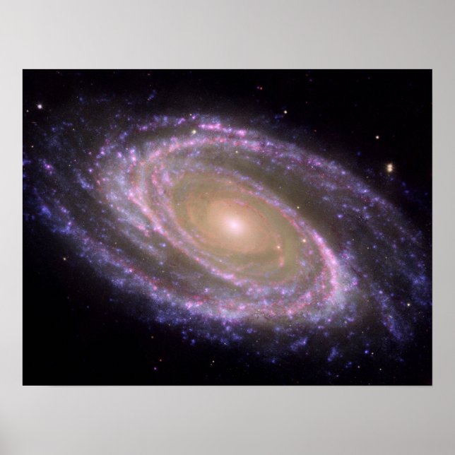 Poster Galáxia Espiral M81 (Frente)