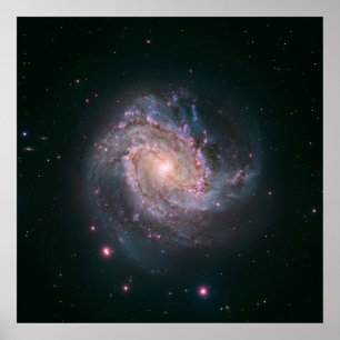 Poster Galáxia Espiral M83 (NASA)