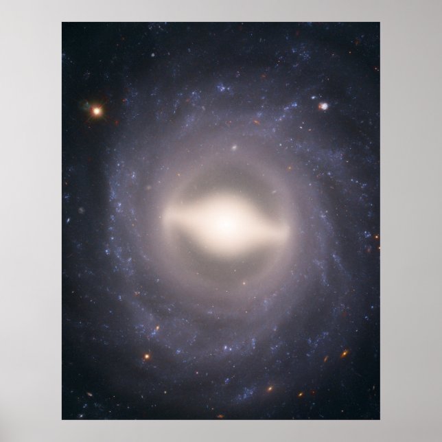 Poster Galáxia Espiral Ngc 1015. (Frente)