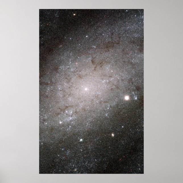 Poster Galáxia espiral NGC 300. (Frente)