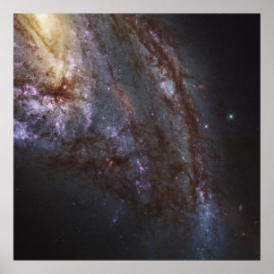 Poster Galáxia Espiral Ngc 3627.