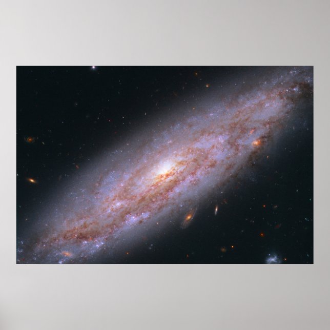 Poster Galáxia Espiral Ngc 3972. (Frente)