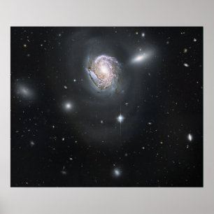 Pôster Galáxia espiral NGC 4911