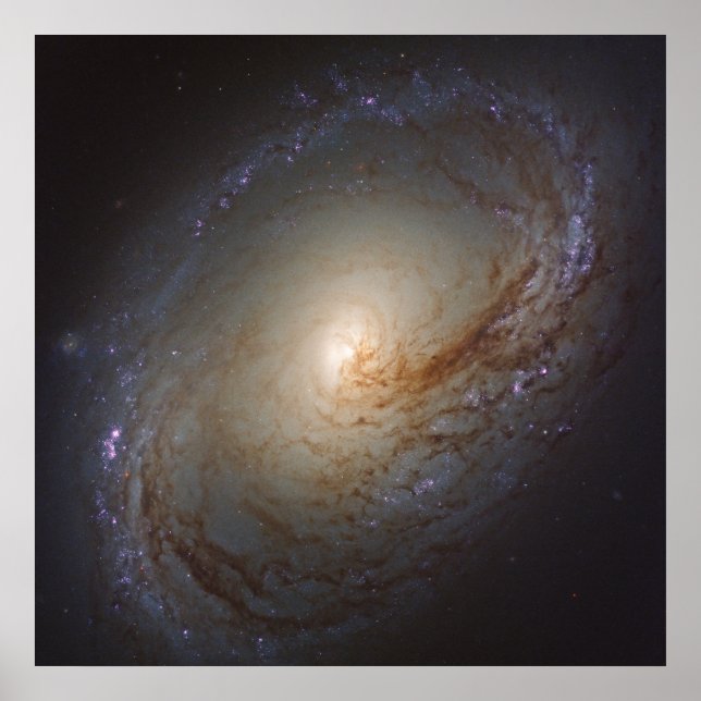 Poster Galáxia Lenticular Barred Ngc 3368 (Frente)
