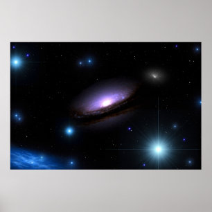 Pôster Galáxia NGC 4526