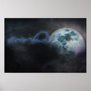 Poster Galáxia Quebrada