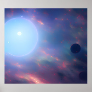 Poster Galáxia, Universo, Estrelas, Espaço Sideral