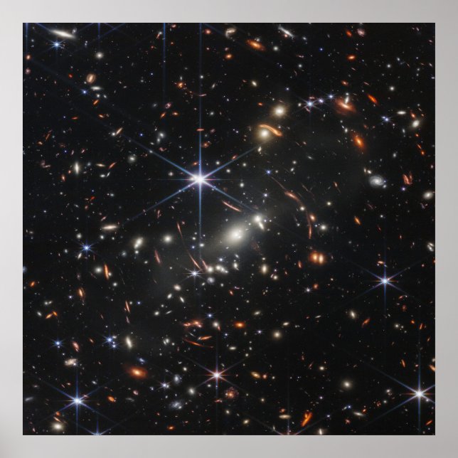 Poster Galaxy Cluster Smacs 0723. (Frente)