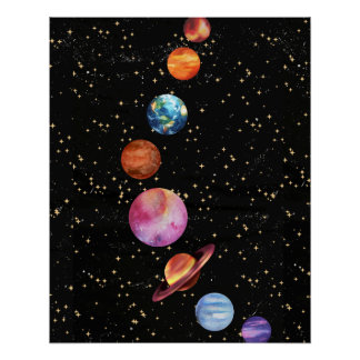 Pôster Galaxy Wall Poster