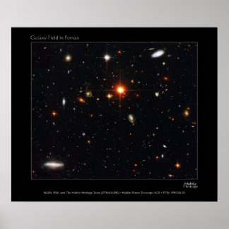 Pôster GalaxyFieldInFornax-2005-20a